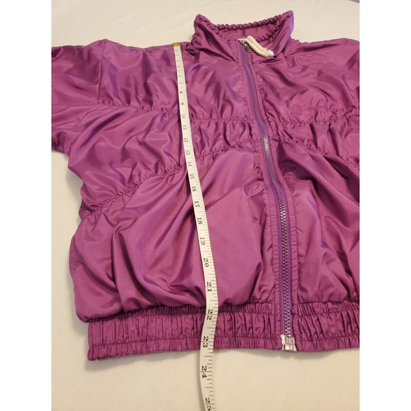 Rare Vintage Sergio Tacchini 70's Purple Track Batwing Womens Jacket Sz 8 Medium - Picture 8 of 13